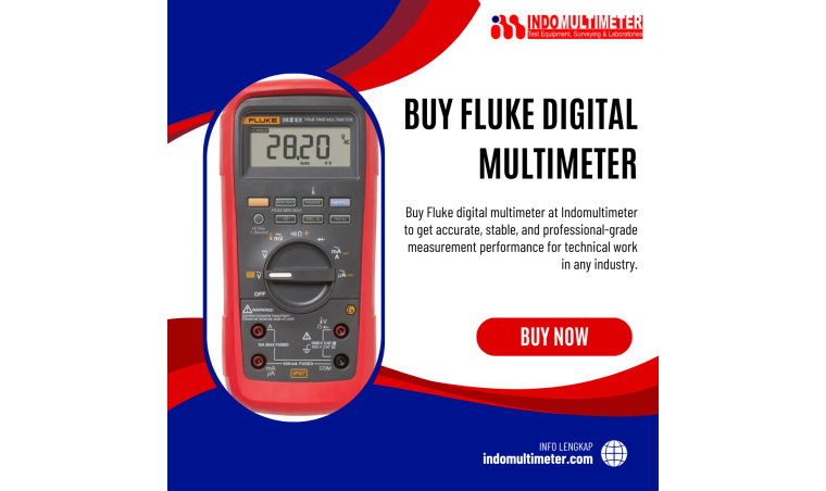 Buy Fluke Digital Multimeter — High-Accuracy Solution for Professional Electrical Testing