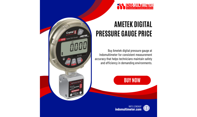 Ametek Digital Pressure Gauge Price | Accurate Pressure Measurement Solutions for Professionals