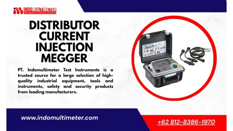 Current Injection Megger Distributor, Safe Insulation Testing Solution