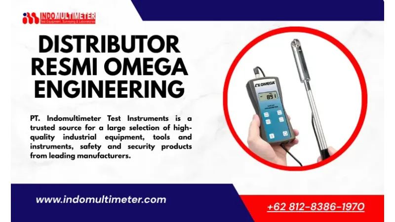 Distributor Resmi Omega Engineering untuk Kebutuhan Industri
