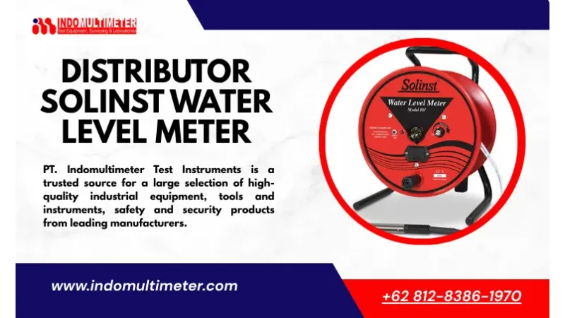 Solinst Water Level Meter Distributor, Water Level Measurement Solution