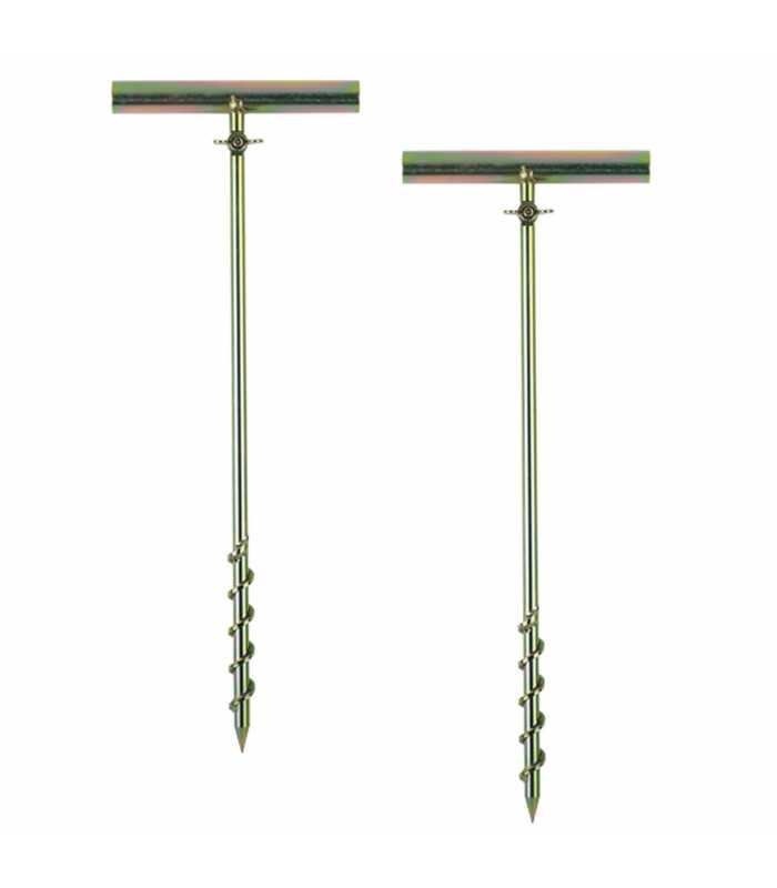 AEMC 2135.44 [2135.44] Ground Rod, 17 in. Stainless Steel T-shaped Auxiliary Ground Electrodes, Set of 2