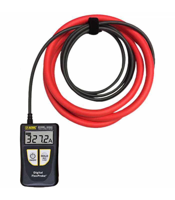 AEMC 4000D-24 (6 ft) [2153.35] True-RMS AC FlexProbe Current Probe, 4000AAC, 6 ft. Lead and 24 in. Sensor