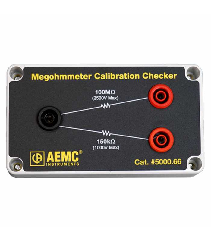 AEMC 5000.66 [5000.66] Calibration Checker for Megohmmeters, 150kO/100MO