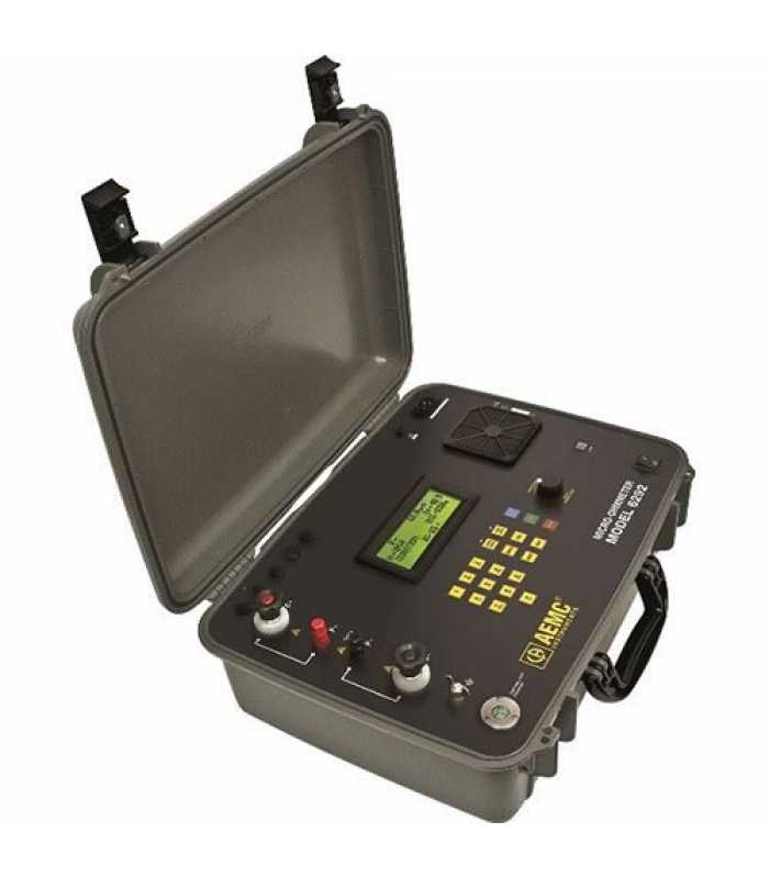 AEMC 6292 [2129.83] Micro-Ohmmeter with DataView Software, 200A, 120/230V