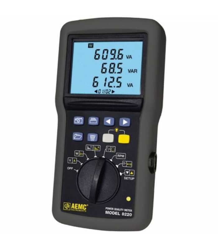 AEMC 8220 [2130.90] Power Quality Meter