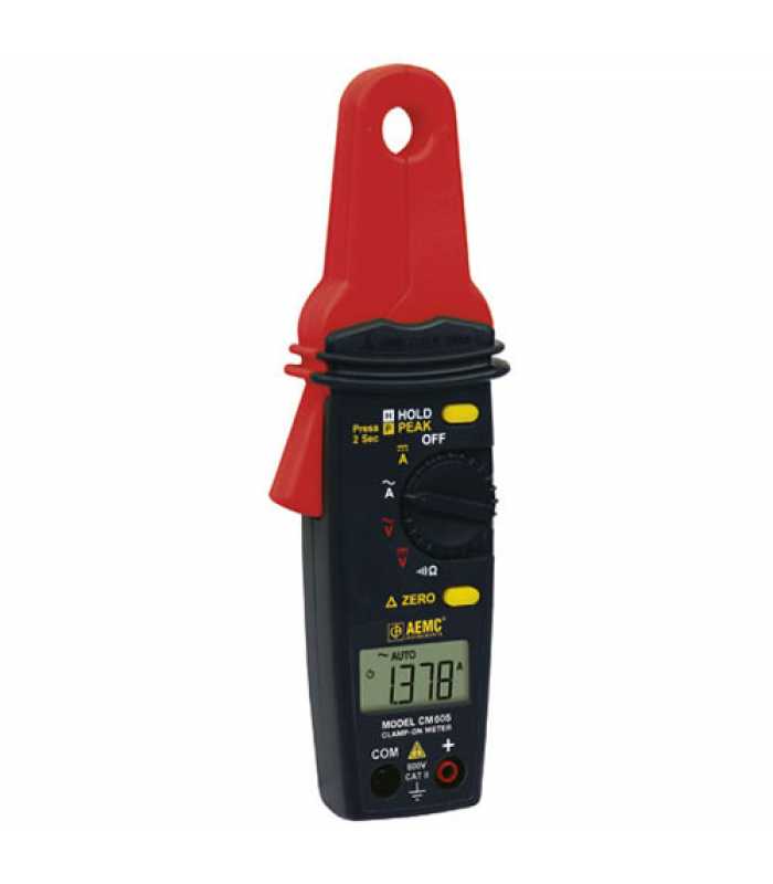 AEMC CM605 [7000.02] 100A AC / DC Low Current Clamp-on Meter