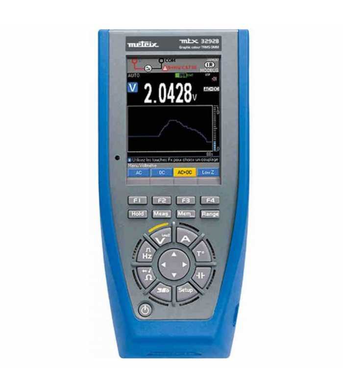 AEMC MTX 3292B-BT [2154.05] Digital Multi Meter (ASYC IV, TRMS, 100,000-cts, Bluetooth, USB, Color Graphical Display)