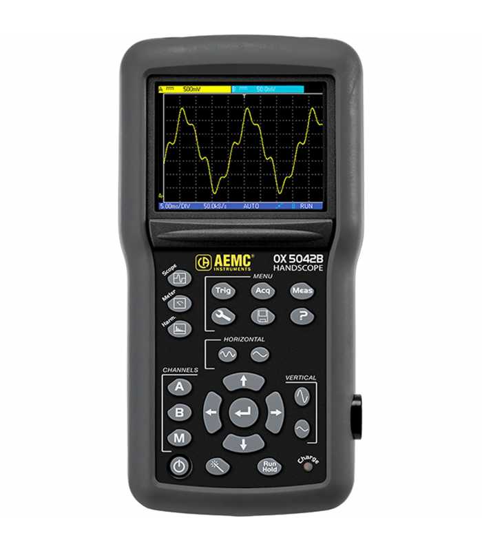 AEMC OX5042B [2150.21] 40MHz, 2-Channel, 50 MS/s Handscope Portable Oscilloscope