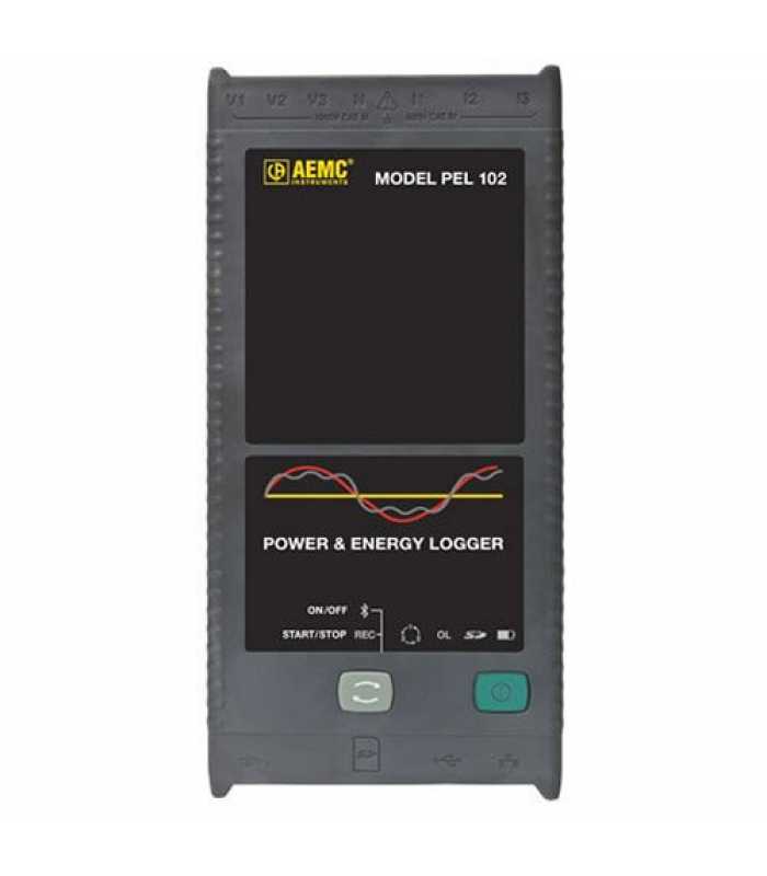 AEMC PEL 102 Basic [2137.61] Single/Three-Phase Power & Energy Logger (no LCD, no sensors)