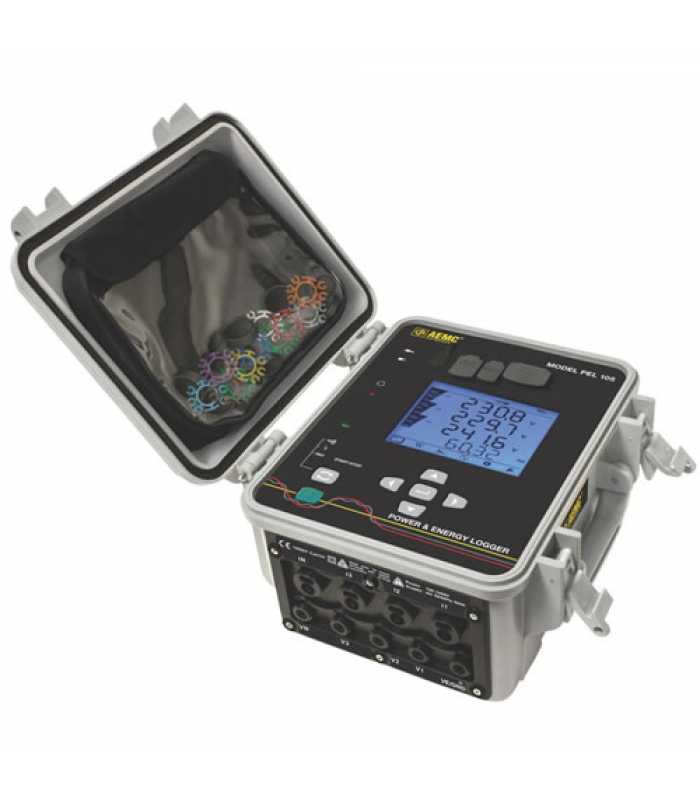 AEMC PEL 105 [2137.57] Power and Energy Quality Logger without AmpFlex Probes