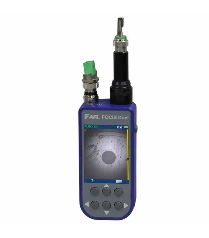 AFL FOCIS [FOCIS-DUEL-NW-A-FC] Duel Fiber Optic Connector Inspection System, FC/APC, Non Wireless