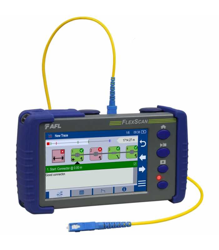 AFL FS300 [FS300-325-BAS-P1-W1] Quad OTDR Basic Kit, with OLS/OPM and WiFi/Bluetooth