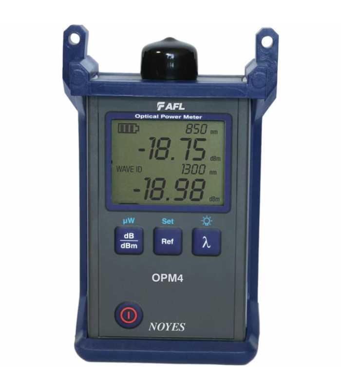 AFL OPM4 [OPM4-2D-FC] Optical Power Meter (850/1300/1310/1490/1550), FC Connector