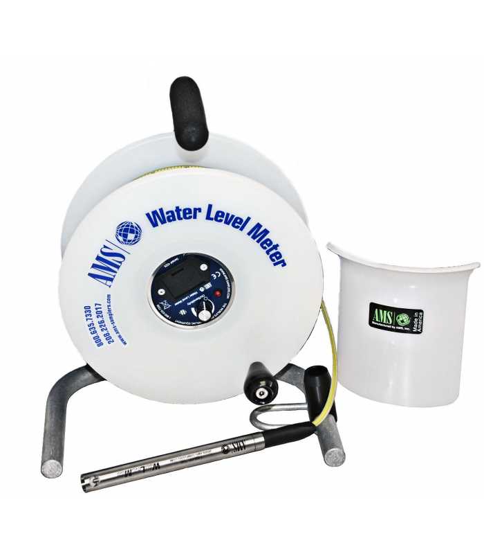 AMS 3012.76 [3012.76] Water Level Meter with 5/8" Probe & Metric Increments, 60m