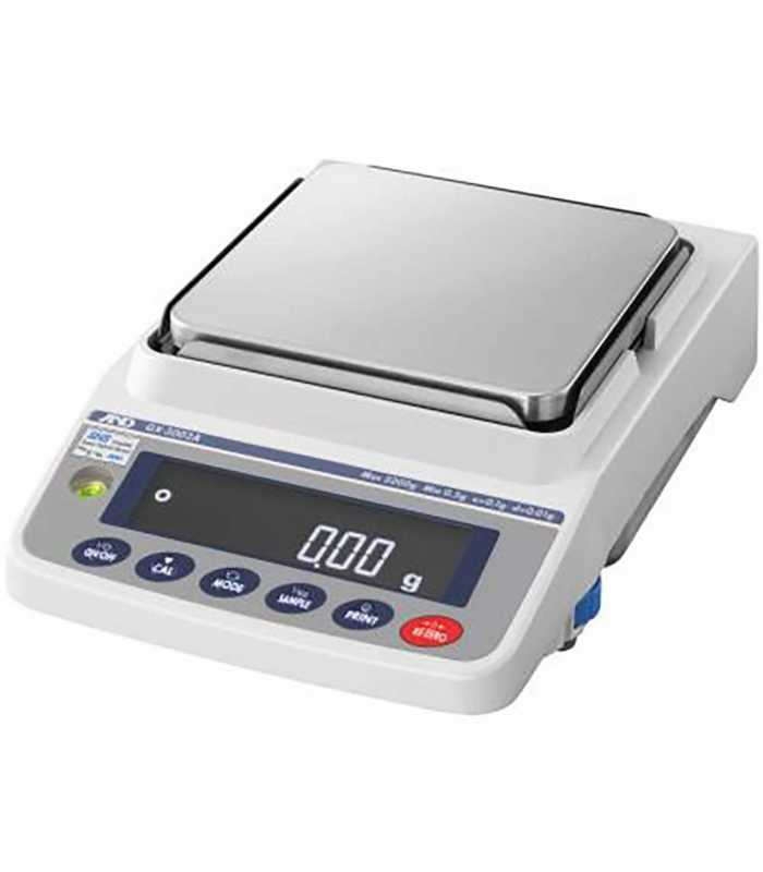 AND Apollo GF-A [GF-3002A] Multi-Functional Precision Balance with External Calibration, 3,200g x 0.01g - 165mm x 165mm