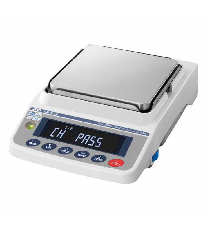 AND Apollo GF-A [GF-1202A] Multi-Functional Precision Balance with External Calibration, 1,200g x 0.001g - 165 x 165mm