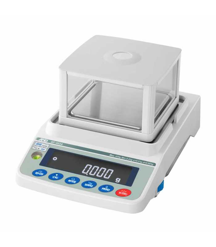 AND Apollo GF-A [GF-123A] Multi-Functional Precision Balance with External Calibration, 120g x 0.001g - 128mm x 128mm