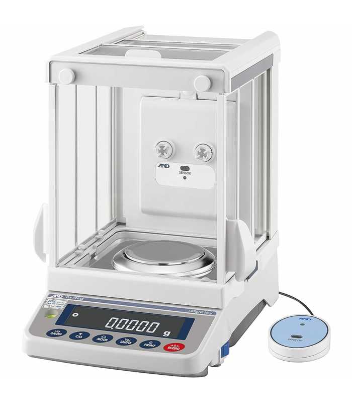 AND Apollo GX Analytical Balances w/ Internal Calibration and Built-in Ionizer