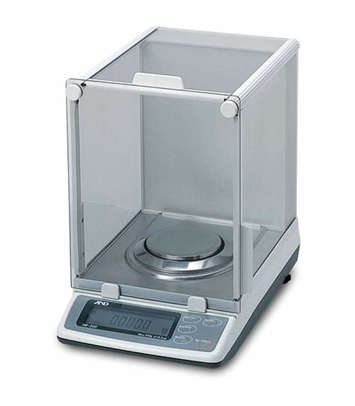 AND HR Series [HR-200-C] Analytical Balance with RS232, 210x0.0001g