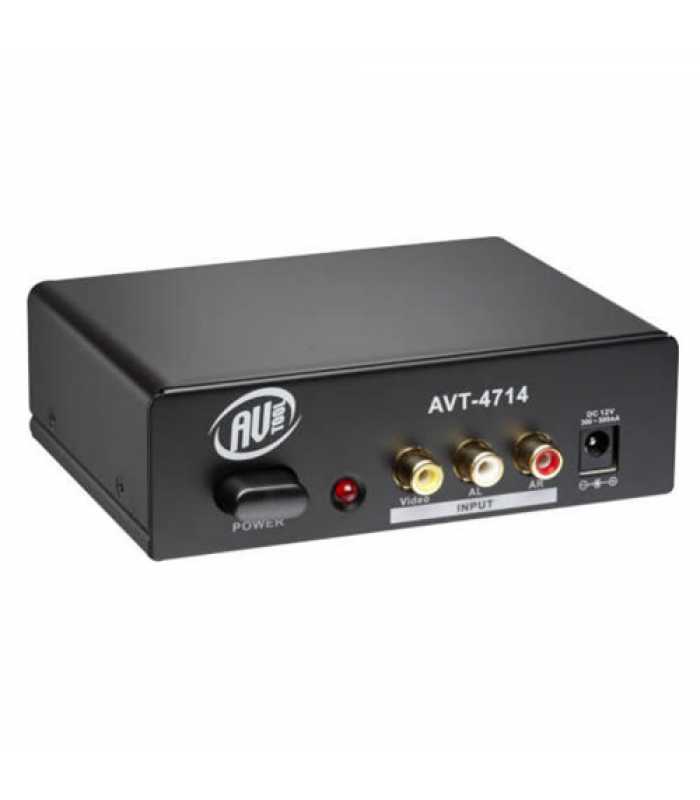 AV Tool AVT-4714 1x4 Video/Stereo Audio Distribution Amplifier