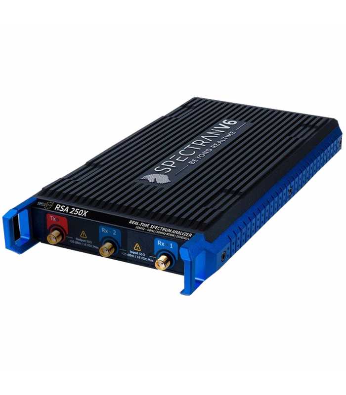 Aaronia Spectran V6 [V6-RSA250X] Spectrum Analyzer, 10MHz - 6GHz, 80 MHz RTBW, 250 GHz/s Speed