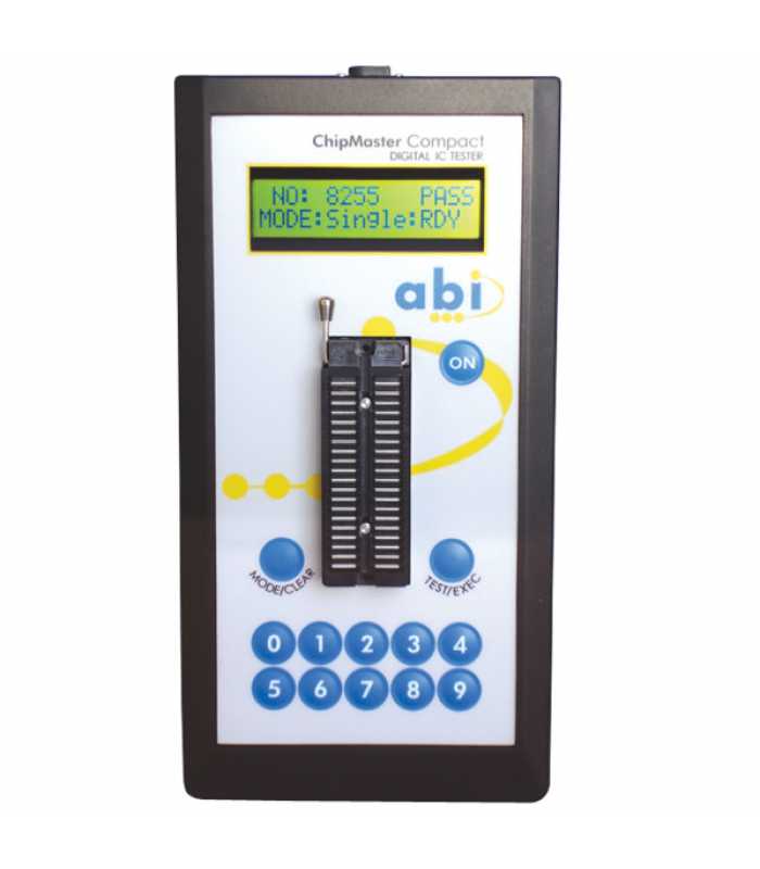 Abi Electronics ChipMaster [410001] Compact Professional IC Tester
