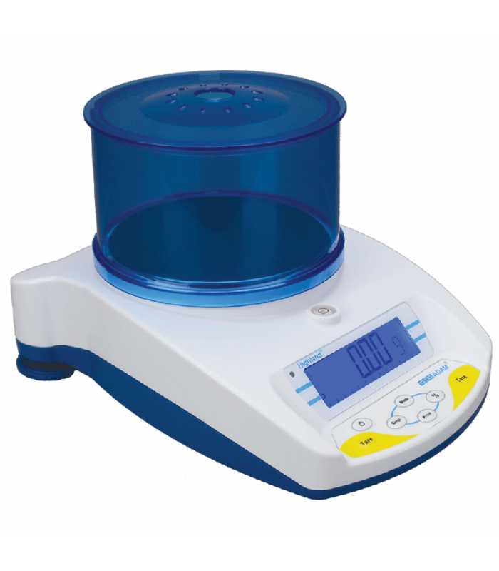 Adam Highland HCB [HCB 123] Approved Portable Precision Balances With Automatic External and Internal HandiCal Calibration, 120g x 0.001g