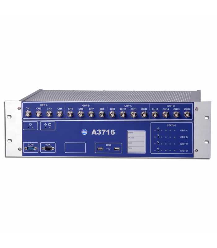 Adash America 3716 [A3716/2U] 16 channels Online Monitoring System
