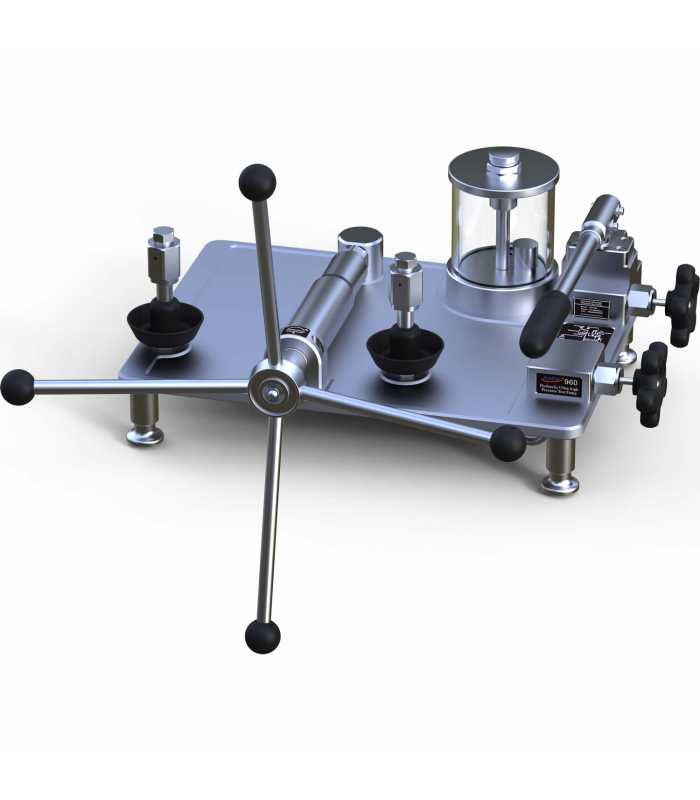 Additel ADT 960 Hydraulic Pressure Test Pump, 60,000 psi (4,200 bar) - Diethylhexyl Sebacate