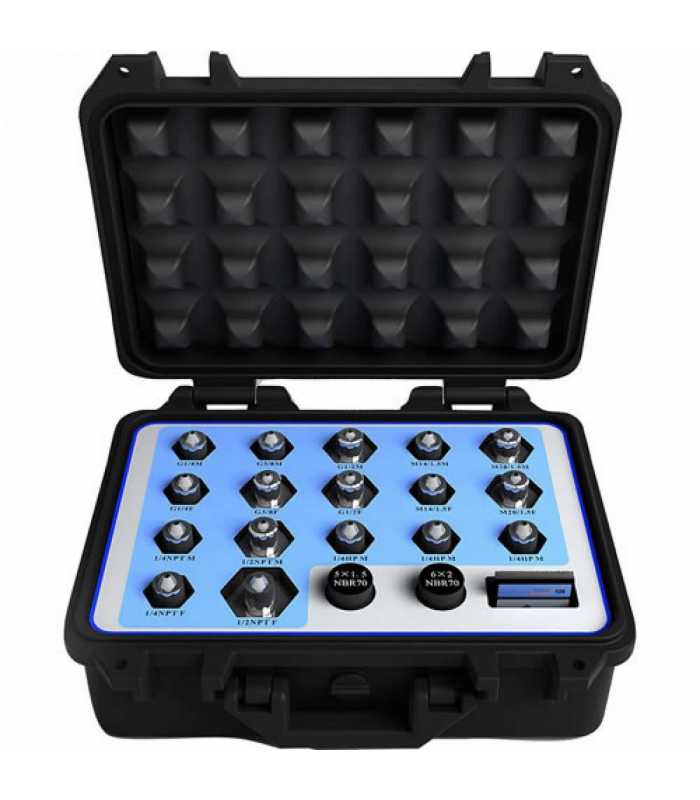 Additel ADT104-HP Adapter and Fitting Kit with Carrying Case