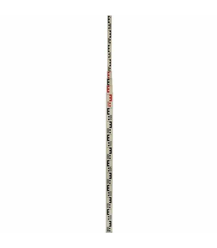 [711-31] Fiberglass Rectangular Leveling Rod, 4 m