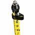 AdirPro 711 [711-39] 2-meter Aluminum Snap Lock Rover Rod with Outer GT Graduations - Yellow