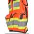 AdirPro ADI716ORG ANSI 107 Class 2 Safety Vest, Orange