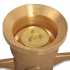 Akron Brass AkroFoam [4470] 2 1/2" NH (65 mm) Brass Master Stream Nozzle with Pickup Tube