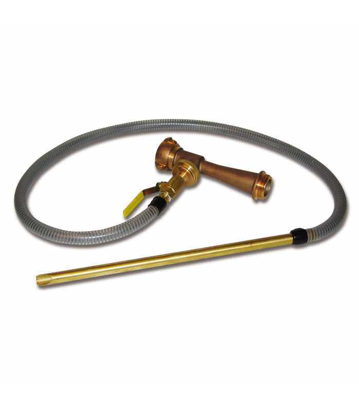 Akron Brass Eductors [2328] 90 GPM Brass lndustrial/Marine ln-Line Foam With 1 1/2" Inlet and Shutoff Valve*DISCONTINUED*