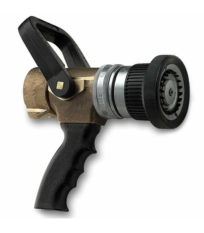 Akron Brass Turbojet [3721] 1.5” (38 mm) lndustrial Nozzles With Pistol Grip, 100 psi (7 bar)