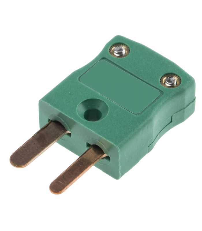 Ametek 120518 Thermocouple Male Plug, Type R/S, Green