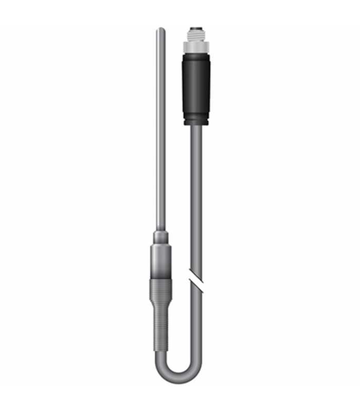 Ametek Crystal 4623-2 RTD Probe, -40 to 212°F (-40 to 100°C), 4in x 1/4in w/60ft Cable Length