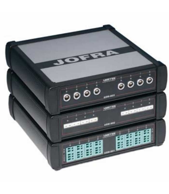 Ametek ASM801 [ASM801-B-F-C] Signal Multi Scanner Built in Measuring Circuit w/8 Universal Screw Plugs, NPL Traceable Calibration Certificate & Carrying Case