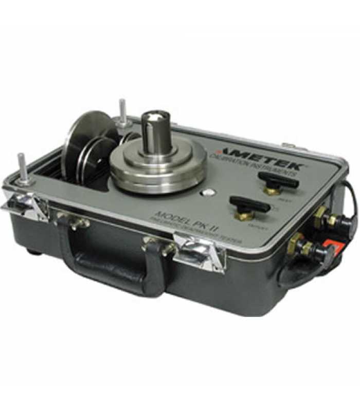 Ametek RK [RK-300] Pneumatic Deadweight Tester, 1 to 301 psi (1 psi increments) w/±0.050% Of Reading; Standard or Local Gravity; No Calibration Report