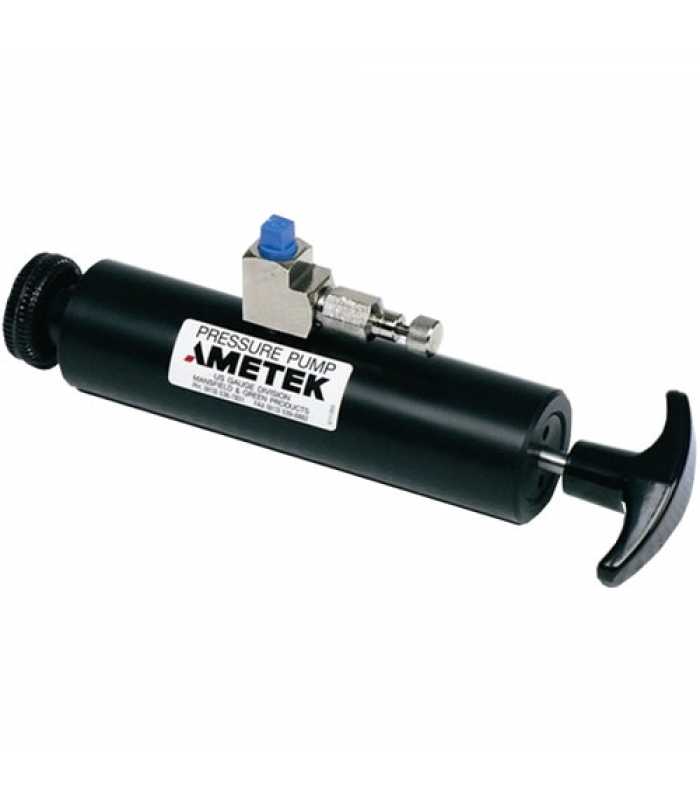 Ametek T-810-M Hand Pump, Metric 1/8 BSP female, 0 to 14 bar (0 to 200 psi)