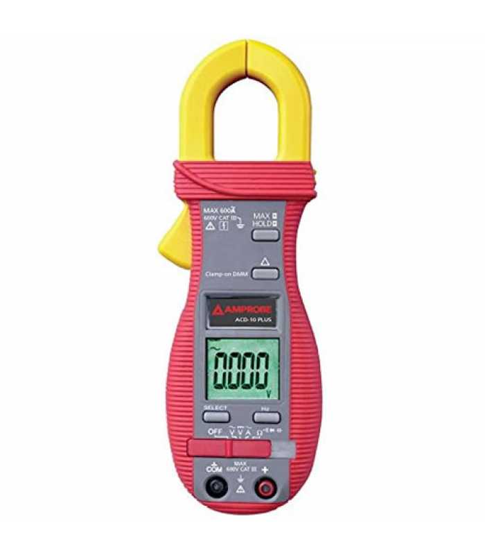 Amprobe ACD-10 PLUS [3037808] AC Clamp-On Multimeter, 600V/600A with Resistance, Capacitance and Frequency