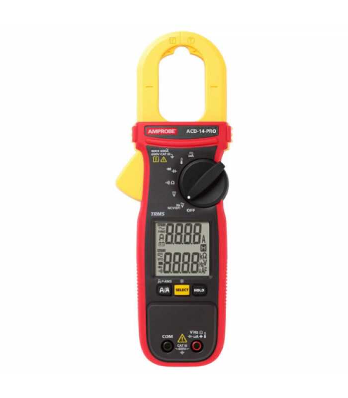 Amprobe ACD-14 PRO [4718977] Dual Display 600 A TRMS Clamp Meter