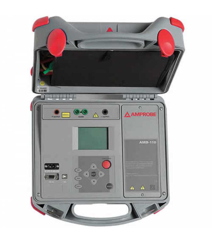 Amprobe AMB-110 [3730335] Industrial High-Voltage Insulation Tester, 500 V to 10 kV, 10 Tohm