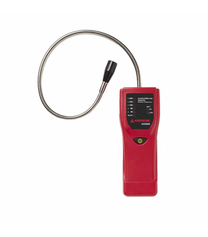 Amprobe GSD600 [3311832] Gas Leak Detector w/ Flexible Probe for Methane and Propane
