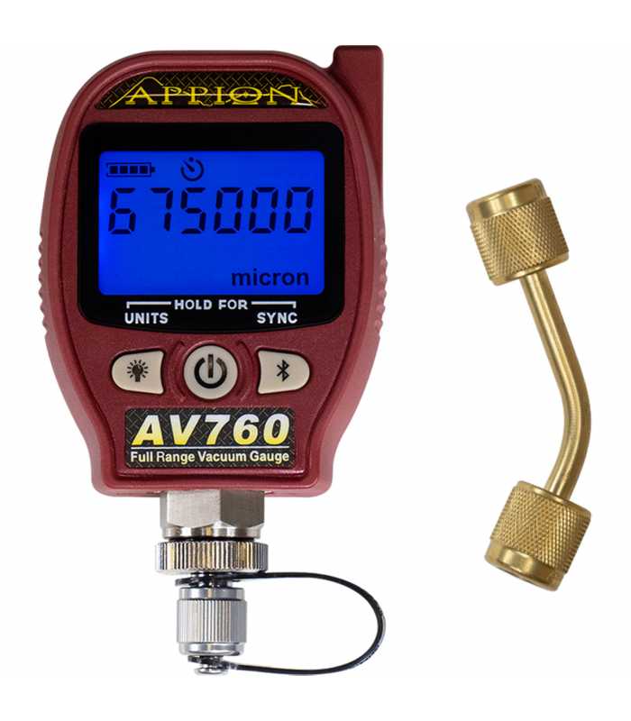 Appion AV760 Full Range Vacuum Gauge