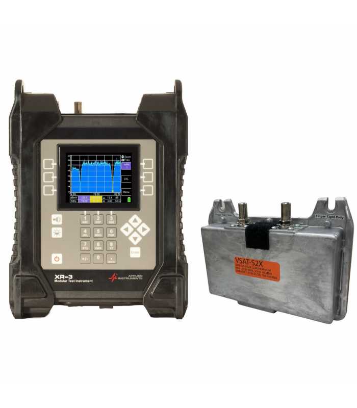 Applied Instruments XR-3 [XR-3-VSAT-TVRO-DTH-KIT] Modular Test Instrument Base Kit w/ XR-S2XACM-01 Satellite Meter Module