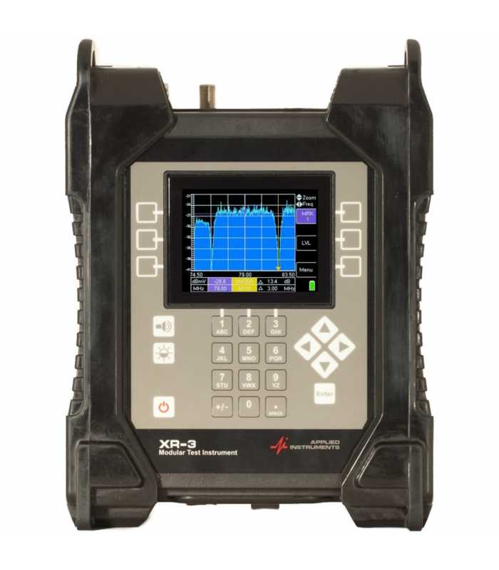 Applied Instruments XR3W [XR-3W] Modular Test Instrument, Base (Modules Sold Separately) with Optional Built-in Wi-Fi