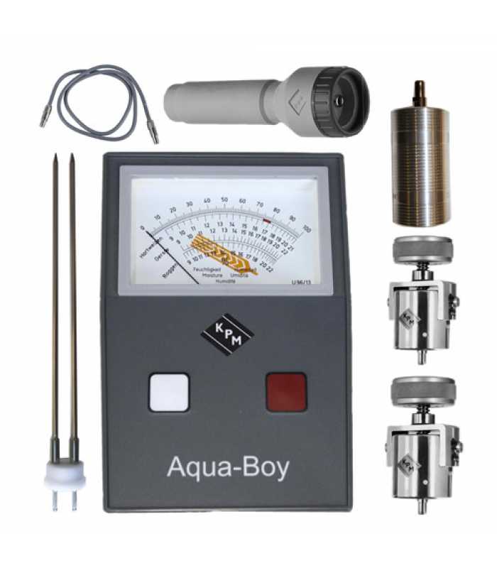 KPM Aqua-Boy GEMI [GEMI-KIT] Cereals Moisture Meter w/ All Electrodes